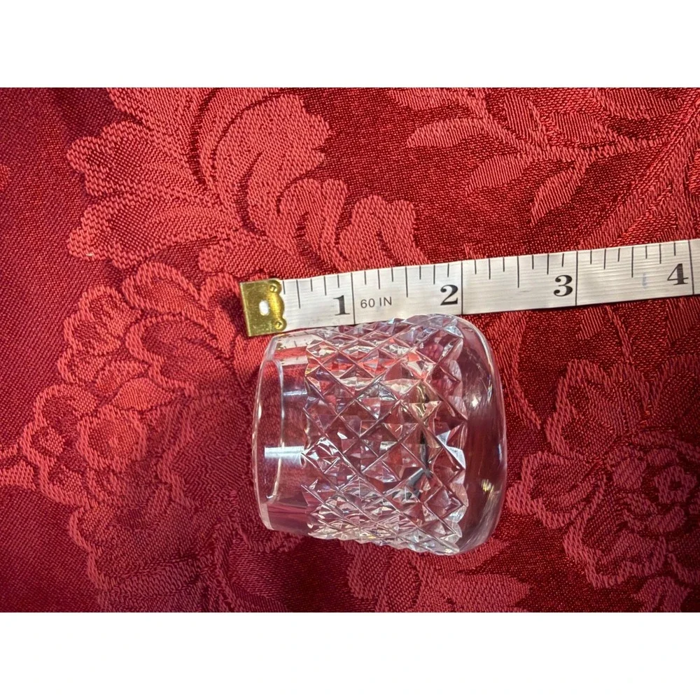 Vintage crystal sugar dish